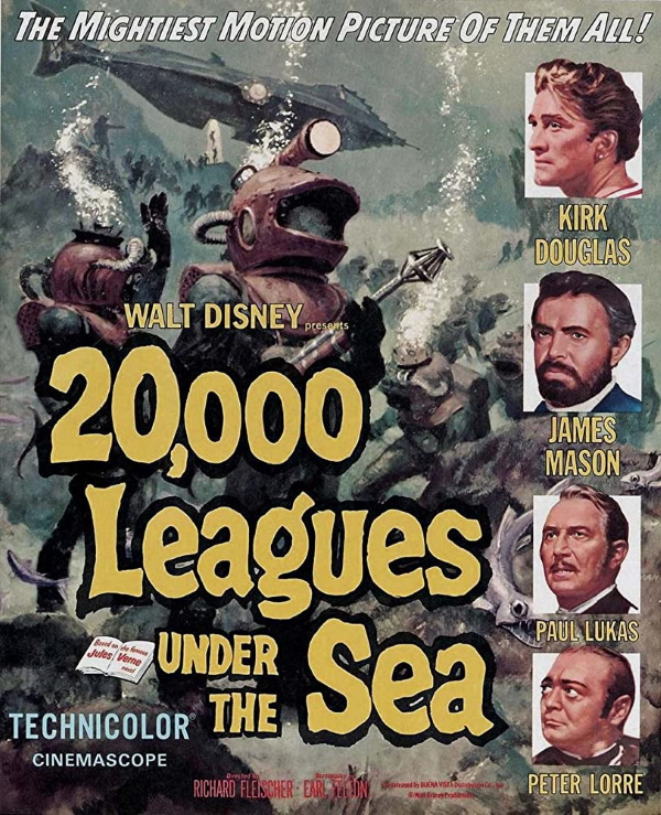 20000 Leagues Under The Sea Poster